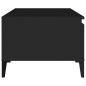 Couchtisch Schwarz 90x50x36,5 cm Holzwerkstoff Couchtisch Schwarz 90x50x36,5 cm Holzwerkstoff