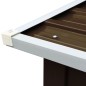Brennholzlager Verzinkter Stahl 172x91x154 cm Braun Brennholzlager Verzinkter Stahl 172x91x154 cm Braun