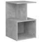 Nachttisch Betongrau 35x35x55 cm Holzwerkstoff Nachttisch Betongrau 35x35x55 cm Holzwerkstoff