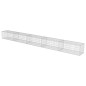 Gabionenwand mit Abdeckung Verzinkter Stahl 600×50×50 cm Gabionenwand mit Abdeckung Verzinkter Stahl 600×50×50 cm