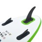 vidaXL SUP-Board-Set Aufblasbar Grün und Weiß vidaXL SUP-Board-Set Aufblasbar Grün und Weiß