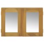 Spiegelschrank 60x10x40 cm Massivholz Teak Spiegelschrank 60x10x40 cm Massivholz Teak