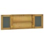 Spiegelschrank 60x10x40 cm Massivholz Teak Spiegelschrank 60x10x40 cm Massivholz Teak