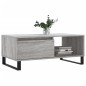 vidaXL Couchtisch Grau Sonoma 90x50x36,5 cm Holzwerkstoff vidaXL Couchtisch Grau Sonoma 90x50x36,5 cm Holzwerkstoff