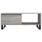 vidaXL Couchtisch Grau Sonoma 90x50x36,5 cm Holzwerkstoff vidaXL Couchtisch Grau Sonoma 90x50x36,5 cm Holzwerkstoff