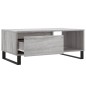 vidaXL Couchtisch Grau Sonoma 90x50x36,5 cm Holzwerkstoff vidaXL Couchtisch Grau Sonoma 90x50x36,5 cm Holzwerkstoff