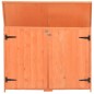 Garten-Geräteschuppen 120x50x91 cm Holz Garten-Geräteschuppen 120x50x91 cm Holz