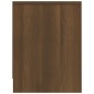 vidaXL Nachttisch Braun Eichen-Optik 40x30x40 cm Holzwerkstoff vidaXL Nachttisch Braun Eichen-Optik 40x30x40 cm Holzwerkstoff
