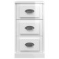 Sideboard Hochglanz-Weiß 36x35,5x67,5 cm Holzwerkstoff Sideboard Hochglanz-Weiß 36x35,5x67,5 cm Holzwerkstoff