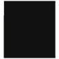 Wand-Nachttische 2 Stk. Schwarz 50x36x40 cm Wand-Nachttische 2 Stk. Schwarz 50x36x40 cm