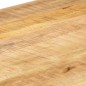 Esstisch 140 x 70 x 76 cm Raues Massivholz Mango Esstisch 140 x 70 x 76 cm Raues Massivholz Mango