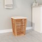 Badhocker 40,5x40,5x56 cm Massivholz Nussbaum Badhocker 40,5x40,5x56 cm Massivholz Nussbaum