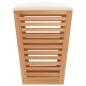 Badhocker 40,5x40,5x56 cm Massivholz Nussbaum Badhocker 40,5x40,5x56 cm Massivholz Nussbaum