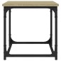 vidaXL Beistelltisch Sonoma-Eiche 40x40x40 cm Holzwerkstoff vidaXL Beistelltisch Sonoma-Eiche 40x40x40 cm Holzwerkstoff