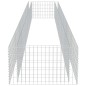 Gabionen-Hochbeet Verzinkter Stahl 540×90×50 cm Gabionen-Hochbeet Verzinkter Stahl 540×90×50 cm