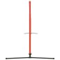 Tennisnetz Schwarz und Rot 500x100x87 cm Polyester Tennisnetz Schwarz und Rot 500x100x87 cm Polyester