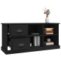 TV-Schrank Schwarz 102x35,5x47,5 cm Holzwerkstoff TV-Schrank Schwarz 102x35,5x47,5 cm Holzwerkstoff