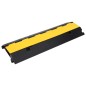 vidaXL Kabelbrücke 2 Kanäle Gummi 100 cm vidaXL Kabelbrücke 2 Kanäle Gummi 100 cm