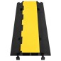 vidaXL Kabelbrücke 2 Kanäle Gummi 100 cm vidaXL Kabelbrücke 2 Kanäle Gummi 100 cm