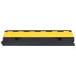 vidaXL Kabelbrücke 2 Kanäle Gummi 100 cm vidaXL Kabelbrücke 2 Kanäle Gummi 100 cm