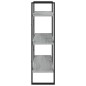 Bücherregal Grau Sonoma 100x30x105 cm Holzwerkstoff Bücherregal Grau Sonoma 100x30x105 cm Holzwerkstoff