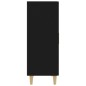 Sideboard Schwarz 70x34x90 cm Holzwerkstoff Sideboard Schwarz 70x34x90 cm Holzwerkstoff