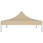 vidaXL Partyzelt-Dach 2x2 m Beige 270 g/m² vidaXL Partyzelt-Dach 2x2 m Beige 270 g/m²