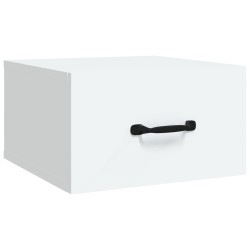 vidaXL Wand-Nachttisch Weiß 35x35x20 cm  