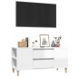 vidaXL TV-Schrank Hochglanz-Weiß 102x44,5x50 cm Holzwerkstoff vidaXL TV-Schrank Hochglanz-Weiß 102x44,5x50 cm Holzwerkstoff