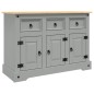 vidaXL Sideboard Corona 112x43x78 cm Massivholz Mexikanische Kiefer vidaXL Sideboard Corona 112x43x78 cm Massivholz Mexikanische Kiefer