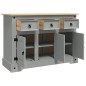 vidaXL Sideboard Corona 112x43x78 cm Massivholz Mexikanische Kiefer vidaXL Sideboard Corona 112x43x78 cm Massivholz Mexikanische Kiefer