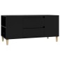 TV-Schrank Schwarz 102x44,5x50 cm Holzwerkstoff TV-Schrank Schwarz 102x44,5x50 cm Holzwerkstoff