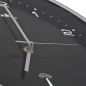 Funkwanduhr mit Quarzwerk 31 cm Schwarz Funkwanduhr mit Quarzwerk 31 cm Schwarz