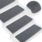 vidaXL Stufenmatten Selbstklebend 15 Stk. 65x24,5x3,5 cm Grau vidaXL Stufenmatten Selbstklebend 15 Stk. 65x24,5x3,5 cm Grau