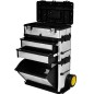 vidaXL Werkzeugtrolley 3-teilig vidaXL Werkzeugtrolley 3-teilig