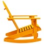 Adirondack-Schaukelstuhl Massivholz Tanne Orange Adirondack-Schaukelstuhl Massivholz Tanne Orange