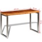 Esstisch Schreibtisch Massivholz mit Stahlbeinen Esstisch Schreibtisch Massivholz mit Stahlbeinen