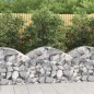 Gabione mit Hochbogen 100x50x60/80 cm Verzinktes Eisen Gabione mit Hochbogen 100x50x60/80 cm Verzinktes Eisen