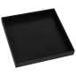 Beistelltisch Schwarz und Golden 38x38x38,5 cm MDF Beistelltisch Schwarz und Golden 38x38x38,5 cm MDF