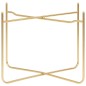 Beistelltisch Schwarz und Golden 38x38x38,5 cm MDF Beistelltisch Schwarz und Golden 38x38x38,5 cm MDF