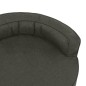 vidaXL Hundematratze Ergonomisch 75x53cm Leinenoptik Dunkelgrau vidaXL Hundematratze Ergonomisch 75x53cm Leinenoptik Dunkelgrau