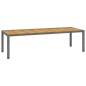 11-tlg. Garten-Essgruppe mit Auflagen Poly Rattan Grau 11-tlg. Garten-Essgruppe mit Auflagen Poly Rattan Grau