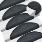 15 Stk. Treppenmatten Anthrazit 65 x 24 x 4 cm 15 Stk. Treppenmatten Anthrazit 65 x 24 x 4 cm