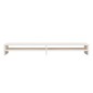 Monitorständer Weiß 100x24x13 cm Massivholz Kiefer Monitorständer Weiß 100x24x13 cm Massivholz Kiefer