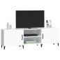 TV-Schrank Weiß 150x30x50 cm Holzwerkstoff TV-Schrank Weiß 150x30x50 cm Holzwerkstoff