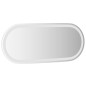 LED-Badspiegel 90x40 cm Oval