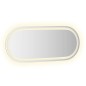 LED-Badspiegel 90x40 cm Oval