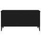 Couchtisch Schwarz 90x44,5x45 cm Holzwerkstoff Couchtisch Schwarz 90x44,5x45 cm Holzwerkstoff