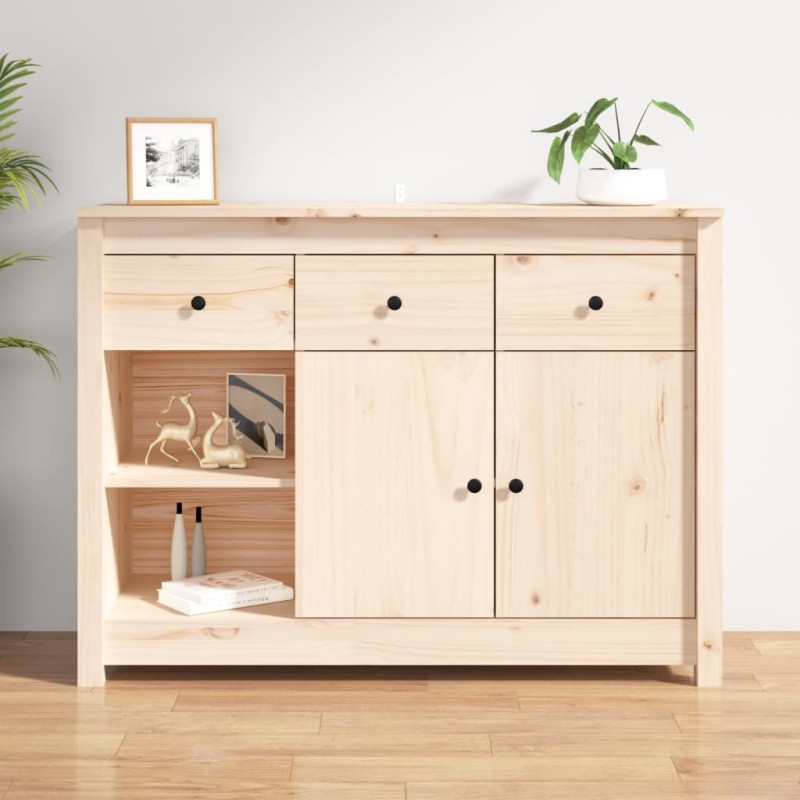 Sideboard 100x35x74 cm Massivholz Kiefer Sideboard 100x35x74 cm Massivholz Kiefer