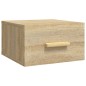 Wand-Nachttisch Sonoma-Eiche 35x35x20 cm Wand-Nachttisch Sonoma-Eiche 35x35x20 cm